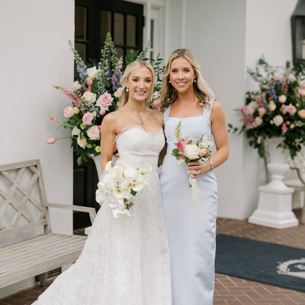 Lula Kate Blue Bridesmaids Dress